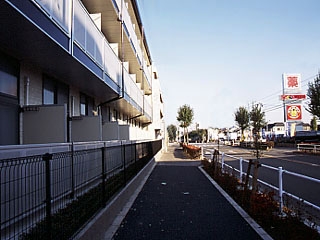 バルコニー　南向きです。