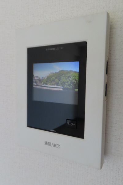 セキュリティ　カラーモニター式インターホン