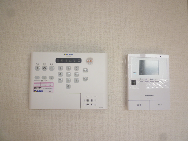 セキュリティ　アルソック＆モニタードアホンです