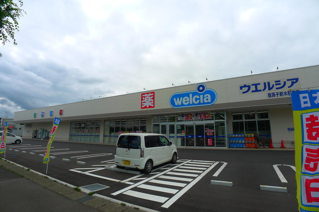 ドラックストア　ウエルシア我孫子新木駅前店（ドラッグストア）まで767m