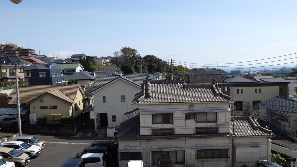 眺望　南向きで日当たり良いです