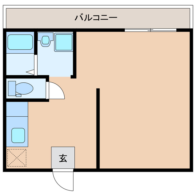 ルミエールB棟の間取り