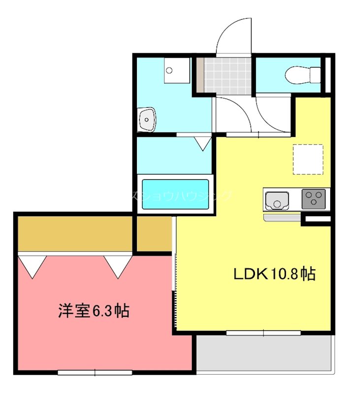 Legare　shodaの間取り