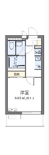 クレイノスペランツァII号館の間取り