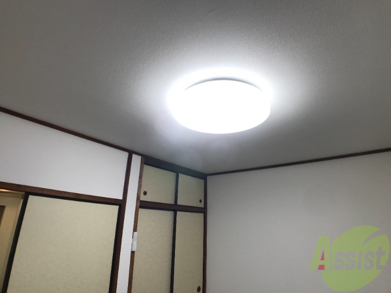 その他設備　証明があらかじめ設置されているので入居後すぐに使えます。