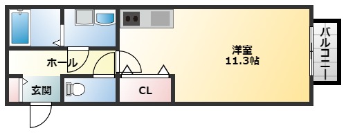 ドリーム葉月六番館の間取り