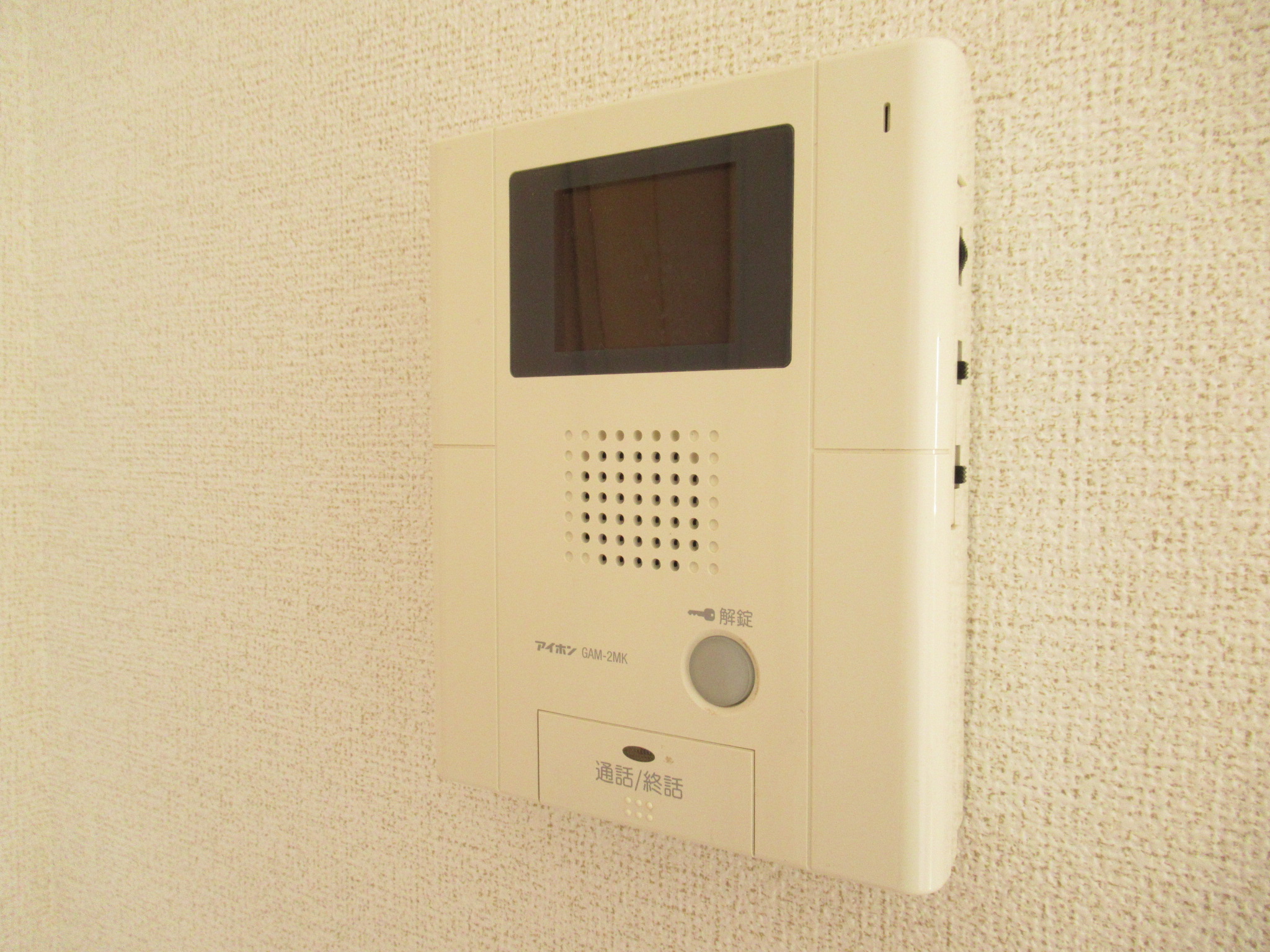 セキュリティ　来客者の顔が見える、安心のTVモニターホン