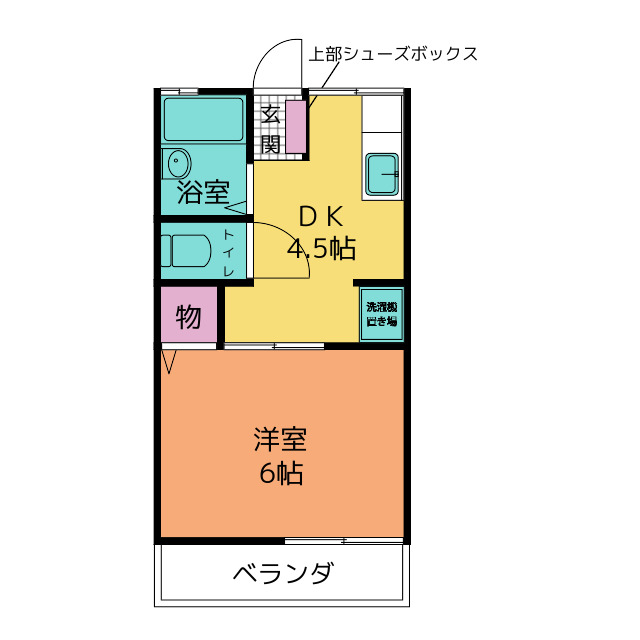 シティハイムＴＯＭＯの間取り