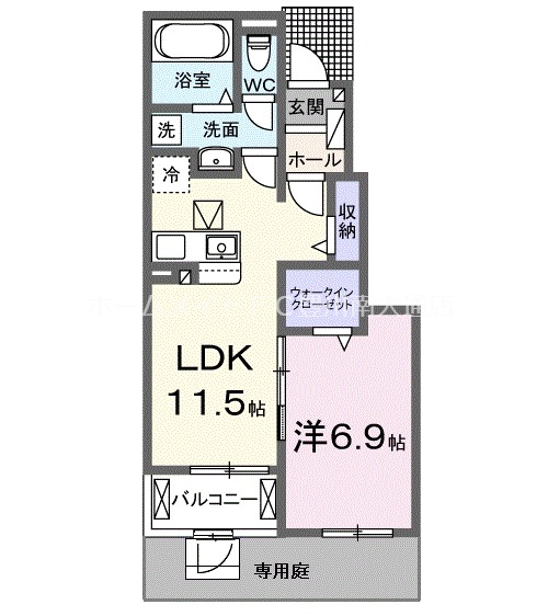 マラカイトの間取り