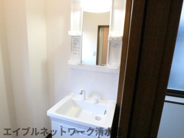 【静岡市清水区袖師町のマンションの洗面設備】