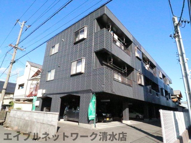 静岡市清水区袖師町のマンションの建物外観
