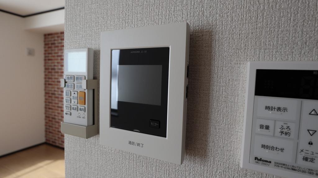 バルコニー　TVインターホン付き