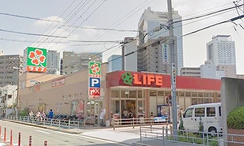 スーパー　ライフ 大淀中店（スーパー）まで629m