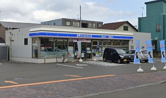 コンビニ　ローソン札幌本郷通四丁目店（コンビニ）まで176m