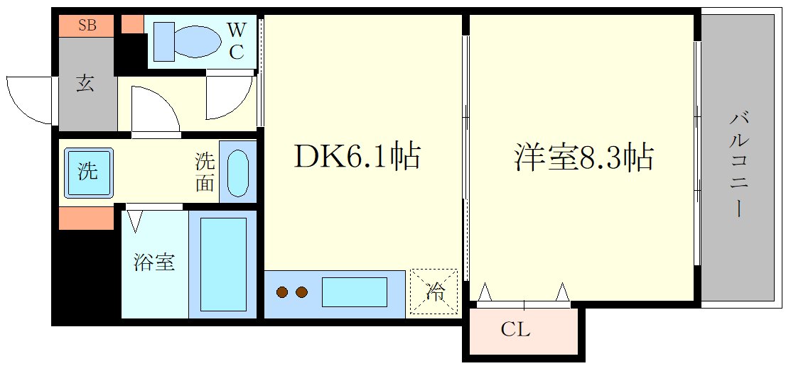 風雅の間取り