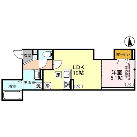 (仮称)板橋区東新町2丁目PJ　グラナーデ東新町の間取り