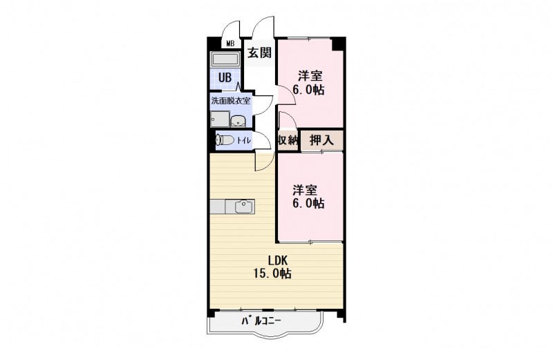 ＩＳＯ　ＧＡＩ　グランドエィワンＡの間取り