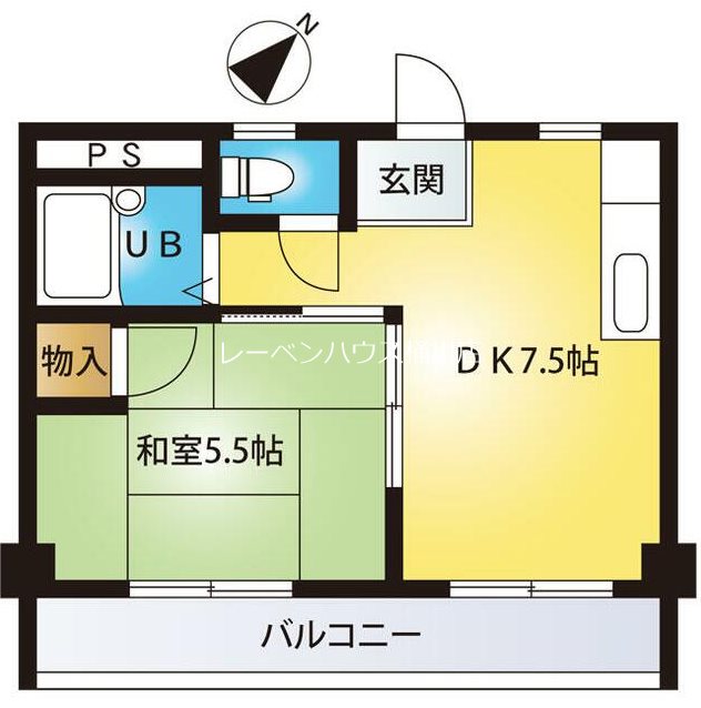 トライミットビル桶川の間取り