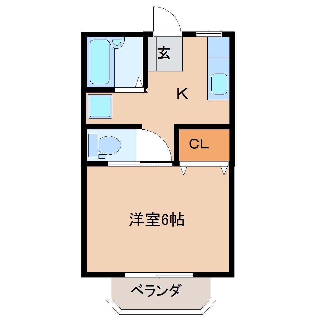 ビゴ野地の間取り