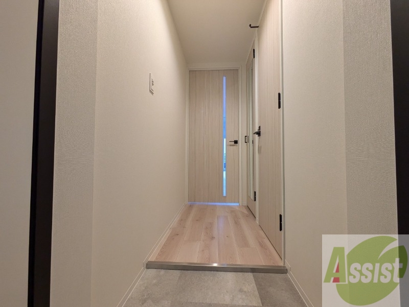 玄関　使いやすく明るい印象の玄関になっておりました！