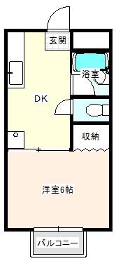 メゾン秀華の間取り