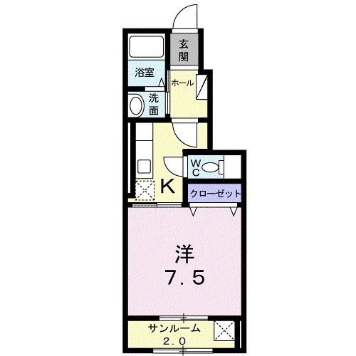 チェスナットの間取り