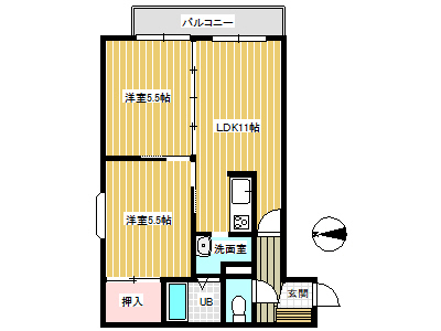 プレステージIIIの間取り