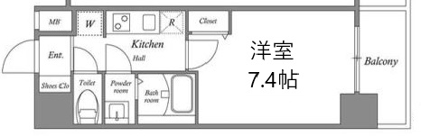 【Cion KOBE WESTの間取り】