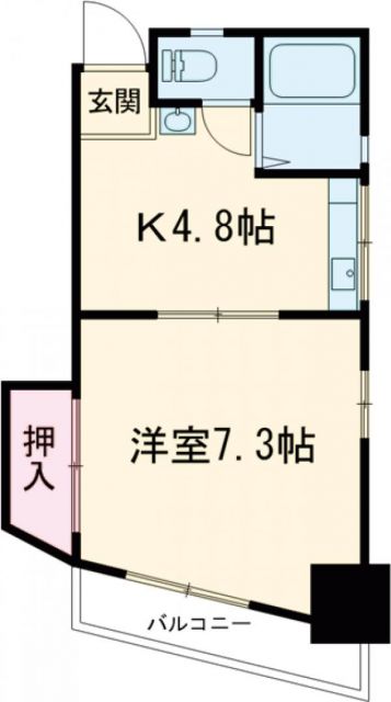 高島ハイムの間取り