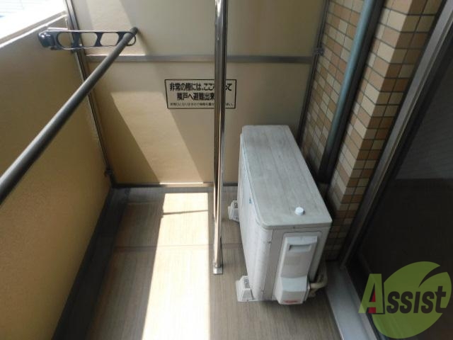 バルコニー　通風良好