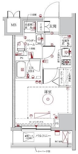 ＬＵＭＥＥＤ横濱南の間取り