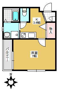 サンモール千早の間取り