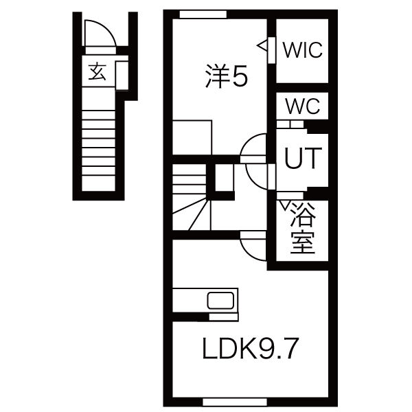 aile I（エイル）の間取り