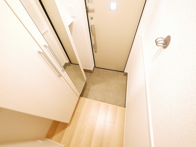 玄関　シンプルで使いやすい玄関です