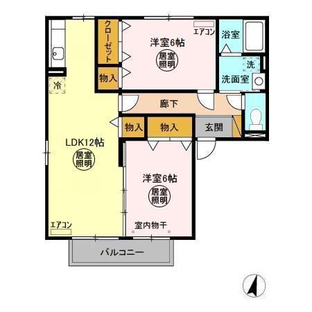 大黒屋の間取り