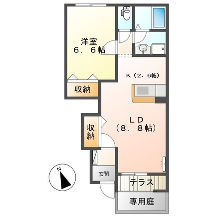 チアーズ　シャンパーニュの間取り