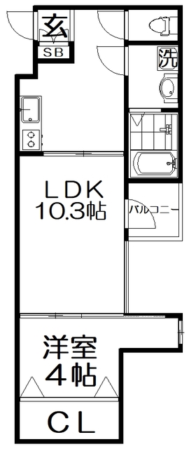 ＰＡＲＫ御殿山の間取り