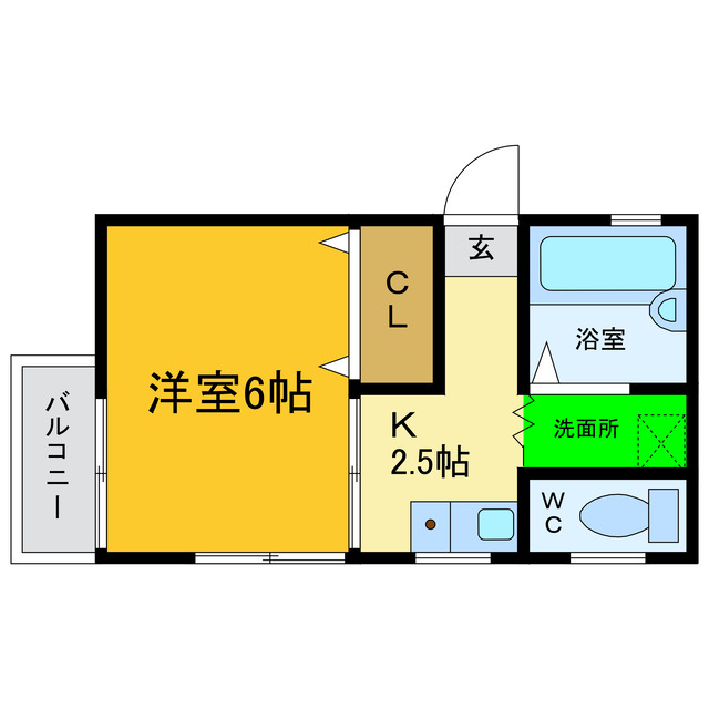 山城TOCの間取り