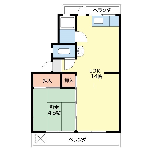 狐島ヒルズの間取り