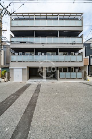 大阪市住吉区遠里小野のマンションの建物外観