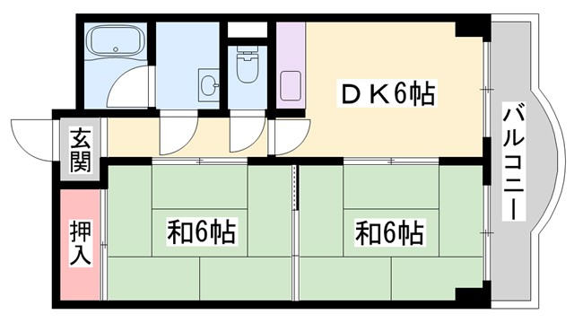 ダイヤマンションの間取り