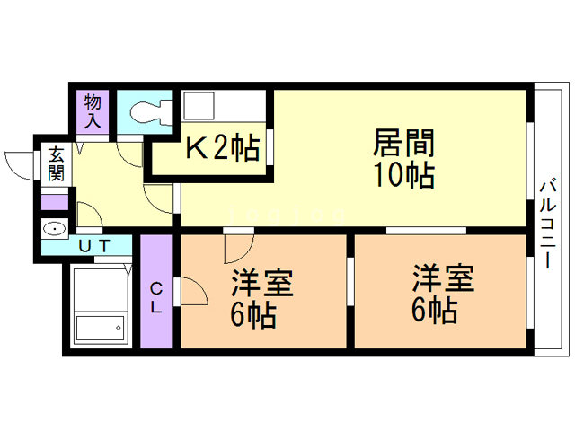 アトリオミヤギの間取り