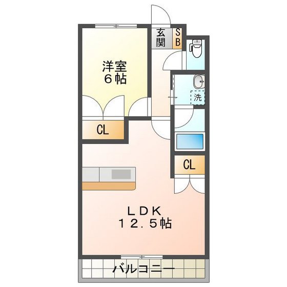 グローリア江戸橋の間取り