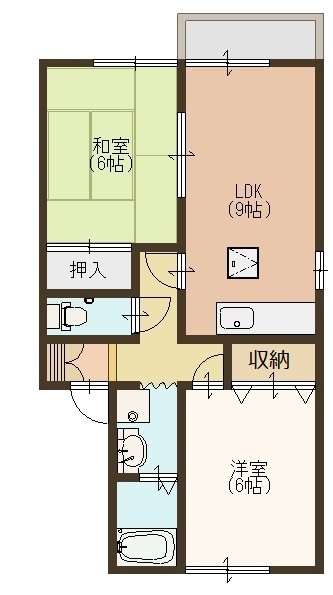 セレージュの間取り