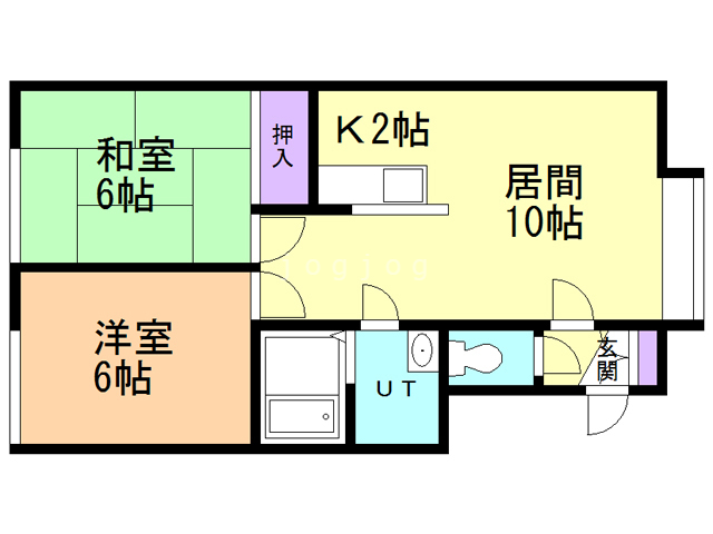 ルピナス藻岩の間取り