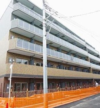 【墨田区東向島のマンションの建物外観】