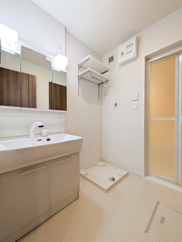 洗面設備　図面と現状に相違がある場合には現状を優先