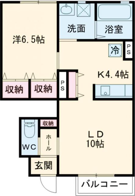 ドレッセ桜の間取り