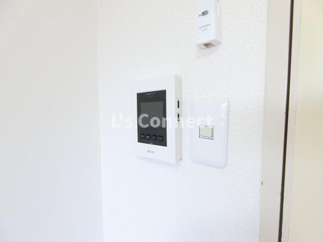 セキュリティ　突然の来客時もＴＶモニターホンでしっかり確認。