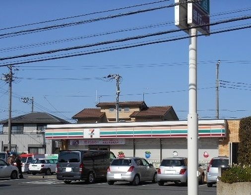 コンビニ　セブンイレブン市原郡本店（コンビニ）まで600m